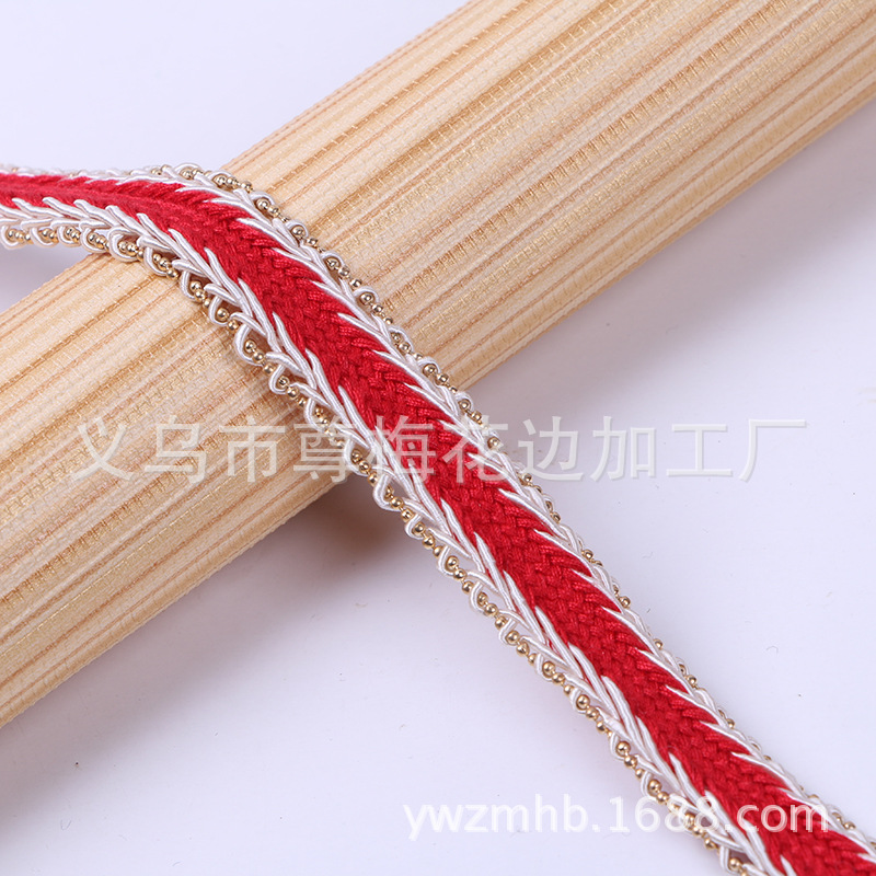 Chain lace ribbon and hat decoration with 1.6cm printed ribbon garment accessories wholesale