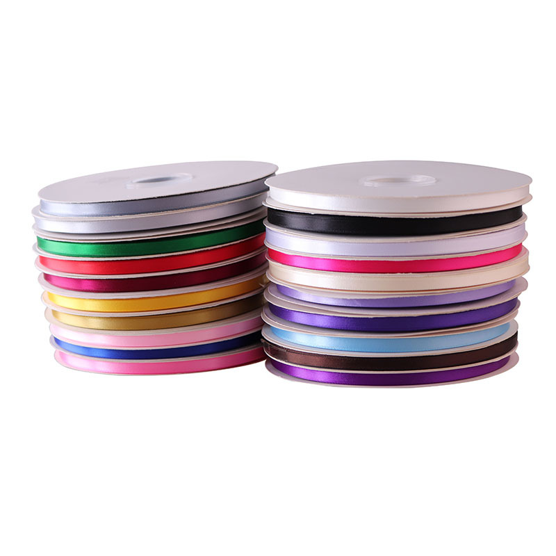 Spot white 1CM ribbon high density garment accessories decoration belt ribbon 91m/roll