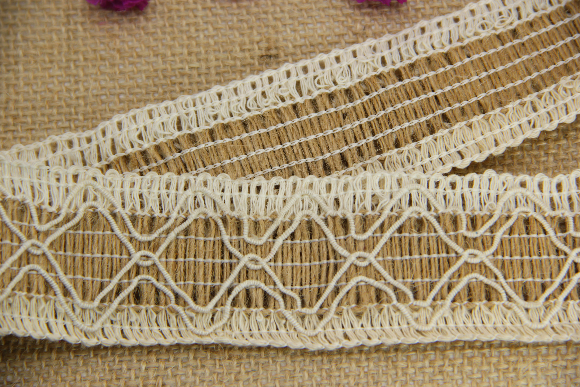 Garment accessories Ribbon hemp knitting belt DIY craft decoration cotton linen rope ribbon ribbon ribbon