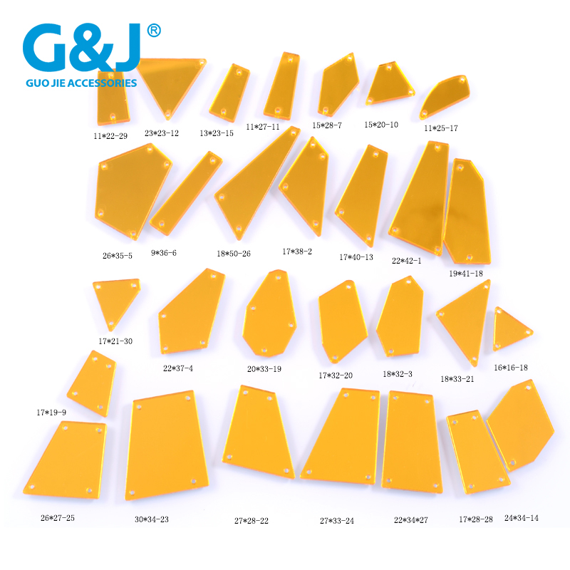 Lens 22*42-27 rectangular cutting lens PMMA acrylic garment decoration Lens 22*42-27 rectangular cutting lens PMMA acrylic garment decoration