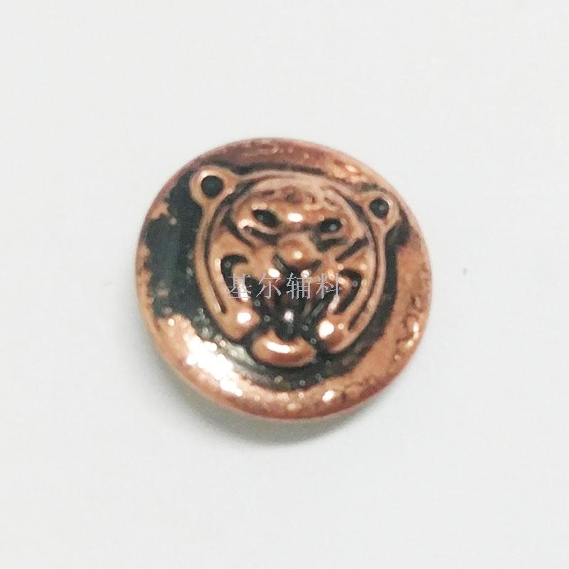 Lion head alloy button/garment accessories