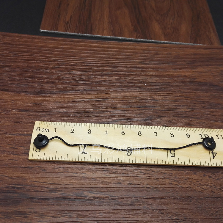 Manufacturers direct short glasses jewelry white black hanging grain round button garment hanging rope 10 cm