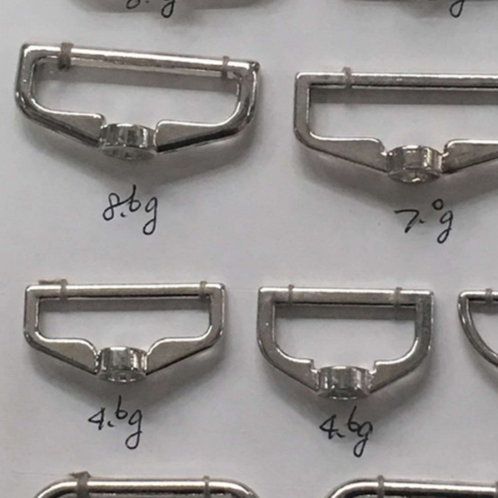 Shang men hardware supply alloy hook tail Button garment accessories manufacturers