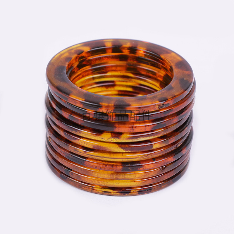 Resin ring button new fashion swimwear garment links button ring button checking accessories to decorate buttons