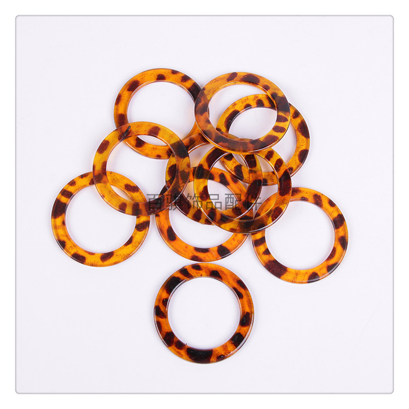 Resin ring button new fashion swimwear garment links button ring button checking accessories to decorate buttons