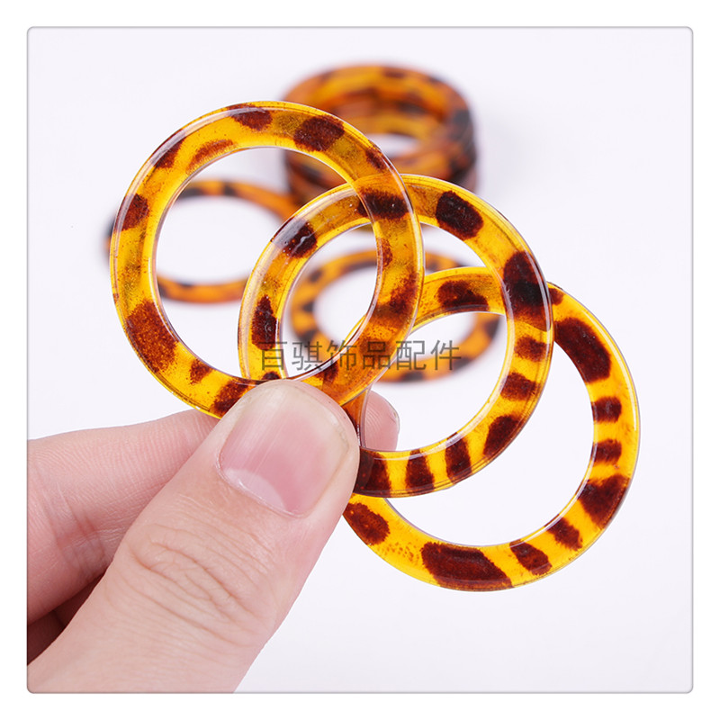 Resin ring button new fashion swimwear garment links button ring button checking accessories to decorate buttons