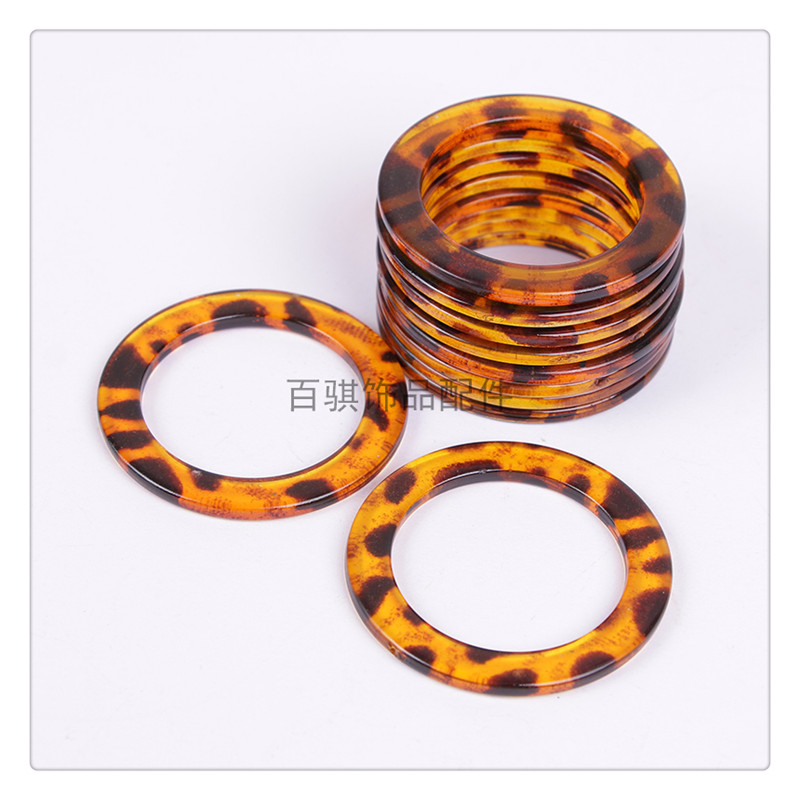 Resin ring button new fashion swimwear garment links button ring button checking accessories to decorate buttons