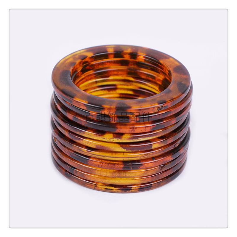 Resin ring button new fashion swimwear garment links button ring button checking accessories to decorate buttons