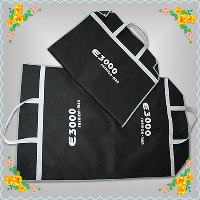 Suit Bag Nonwoven Fabric Garment Bag Zipper Button Nonwoven Fabric Garment Bag Dustproof Pendant Suit Bag