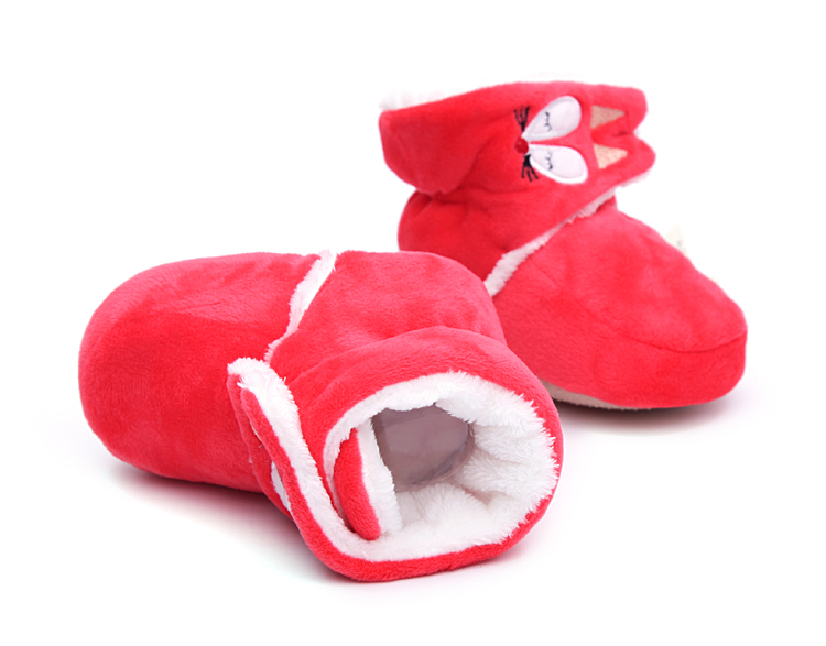 Snow Baby Baby Shoes No Heel Slippage Mixed Color Cartoon