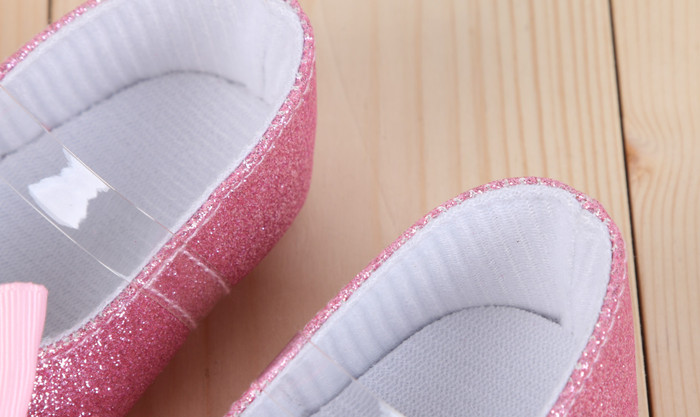 Baby shoes with gift box baby girl's shoes + head flowers combined baby hair jewelry gift