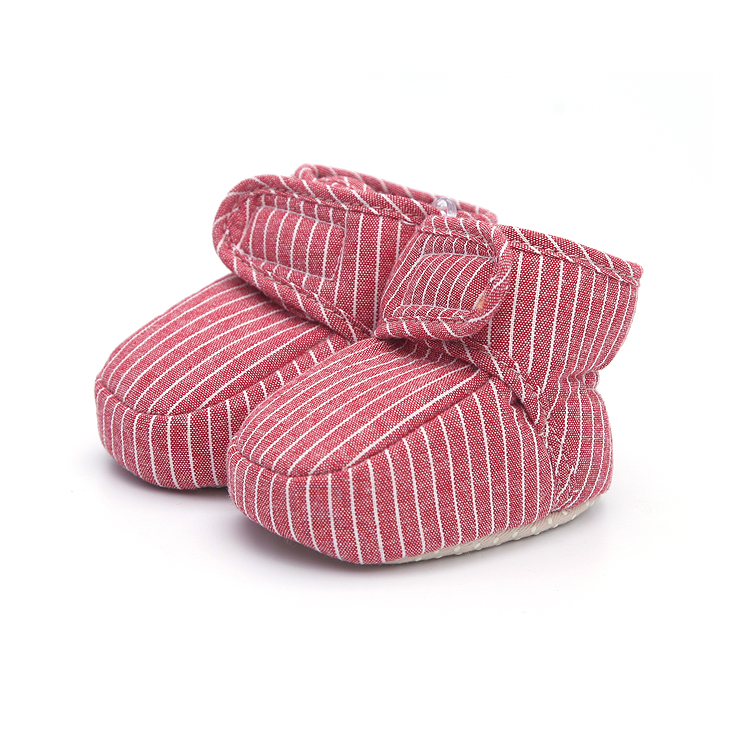 Snow Baby Shoes No Heel Slippage Shoes Stripes Snow Baby Shoes No Heel Slippage Shoes Stripes