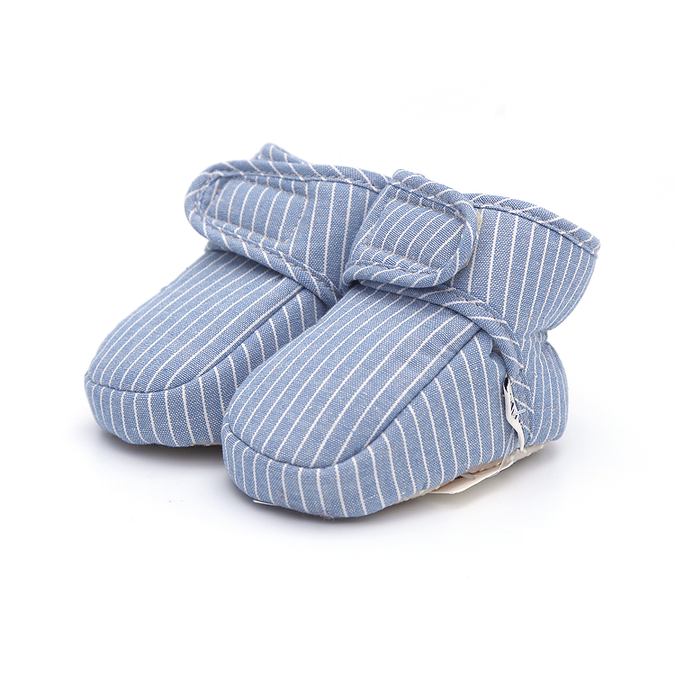 Snow Baby Shoes No Heel Slippage Shoes Stripes Snow Baby Shoes No Heel Slippage Shoes Stripes