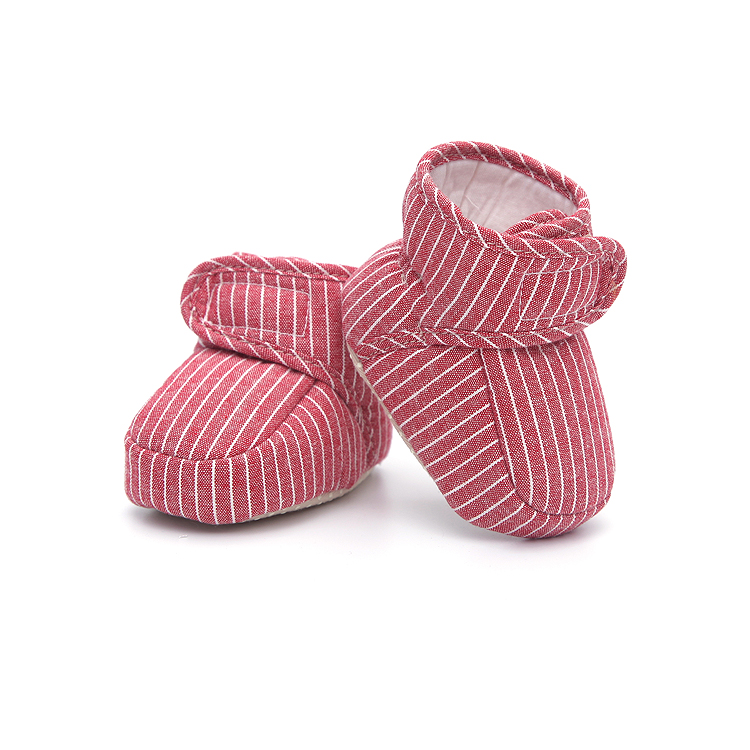 Snow Baby Shoes No Heel Slippage Shoes Stripes Snow Baby Shoes No Heel Slippage Shoes Stripes