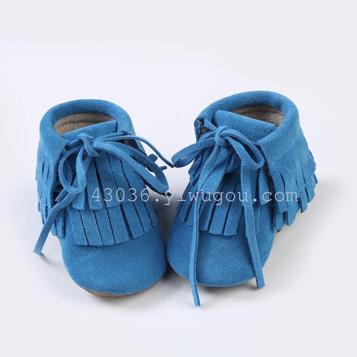 Add new cotton double high slip Baby Toddler boots bandage baby shoes boots Add new cotton double high slip Baby Toddler boots bandage baby shoes boots
