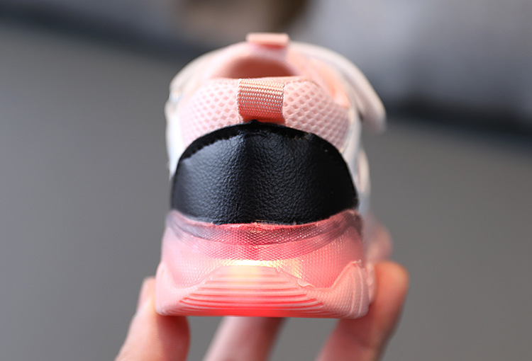 Low Price Baby Shoes With Lights Waterproof Non Slip Sports 