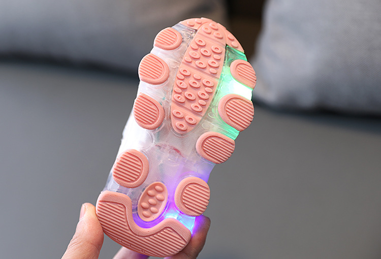 Low Price Baby Shoes With Lights Waterproof Non Slip Sports 