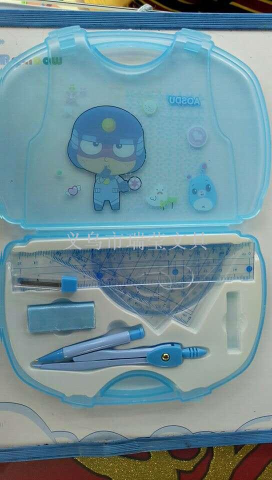 Compasses set for students plastic Compasses sold in foreign trade wholesale 8010