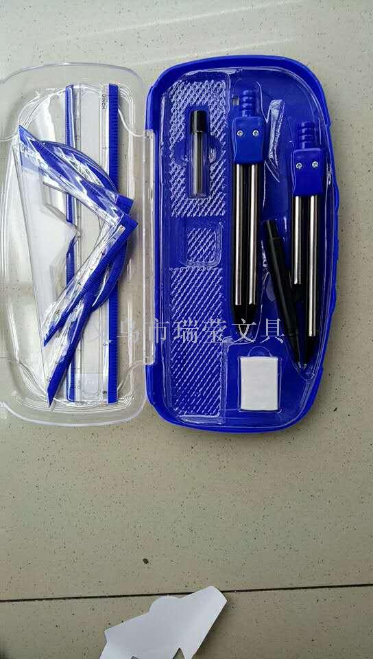 Compasses set for students plastic Compasses sold in foreign trade wholesale 973A