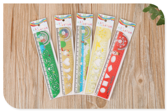 Ruler compasses draw a circle template ruler protractor compasses