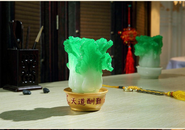 Lucky Cabbage Desk Pencil Vase Decoration Chinese Style Home Creative Retro Ornament Gift Teacher's Day Gift Lucky Cabbage Desk Pencil Vase Decoration Chinese Style Home Creative Retro Ornament Gift Teacher's Day Gift