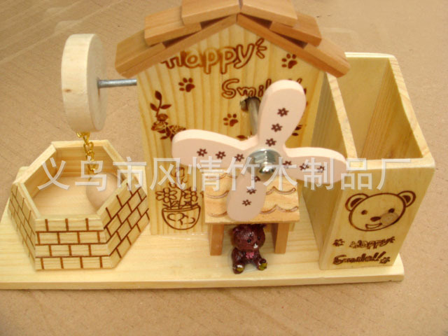 Windmill w22-D windmill series music music box music pencil vase home decor ornament gifts Windmill w22-D windmill series music music box music pencil vase home decor ornament gifts