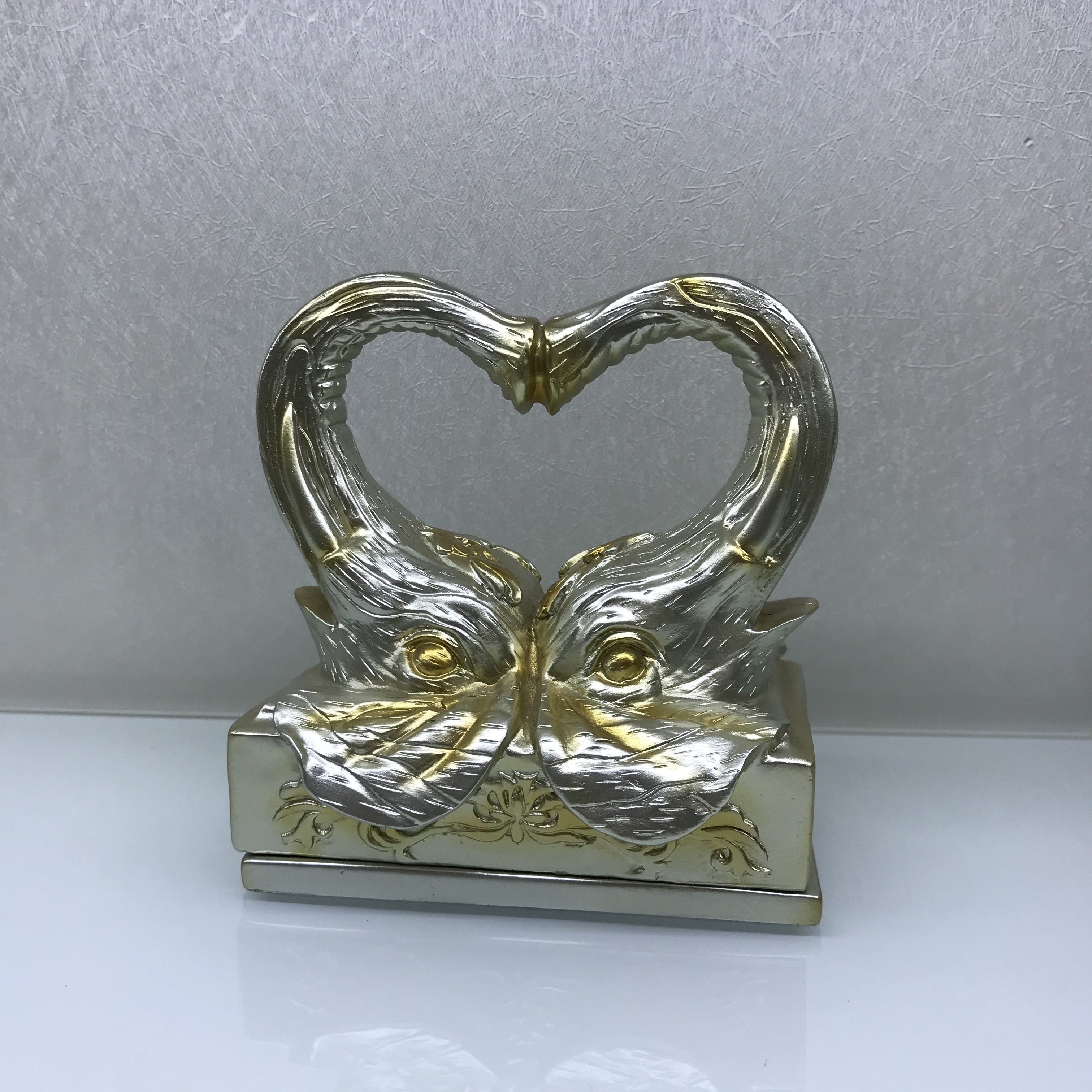 Resin Crafts Creative Wood Color Small Pencil Vase Decoration Living Room Office Study Pen Holder Decorations