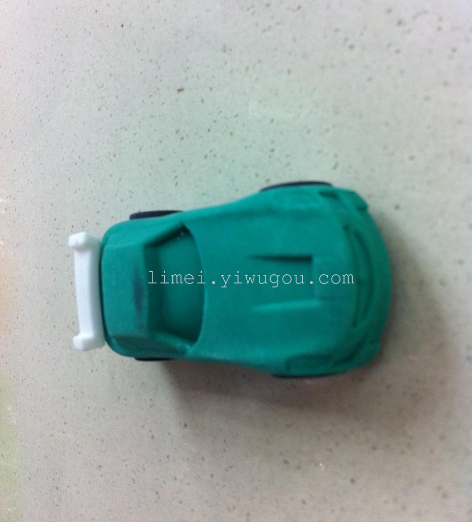 Children&#039;s toys car rubber eraser gift prizes practical super clean rubber factory direct sales