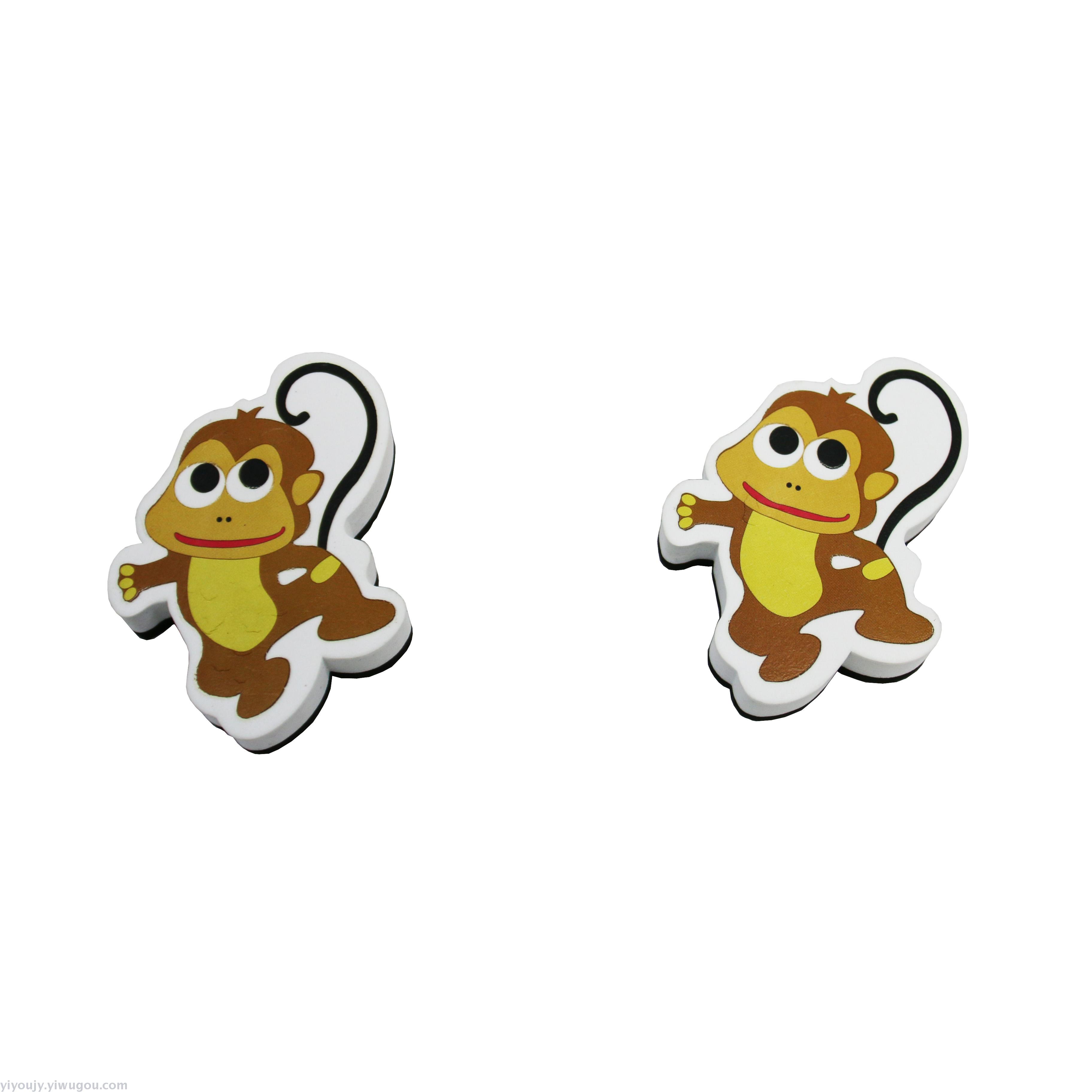 Colour print smiley face eraser Colour print smiley face eraser