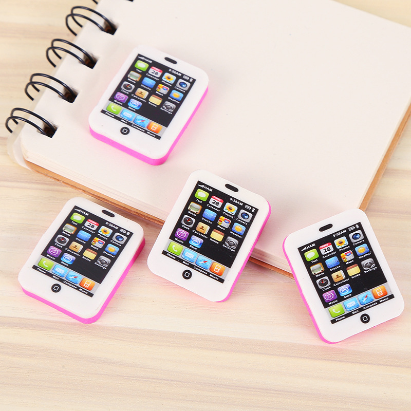 Creative iphone eraser apple iphone eraser student rubber student stationery wholesale