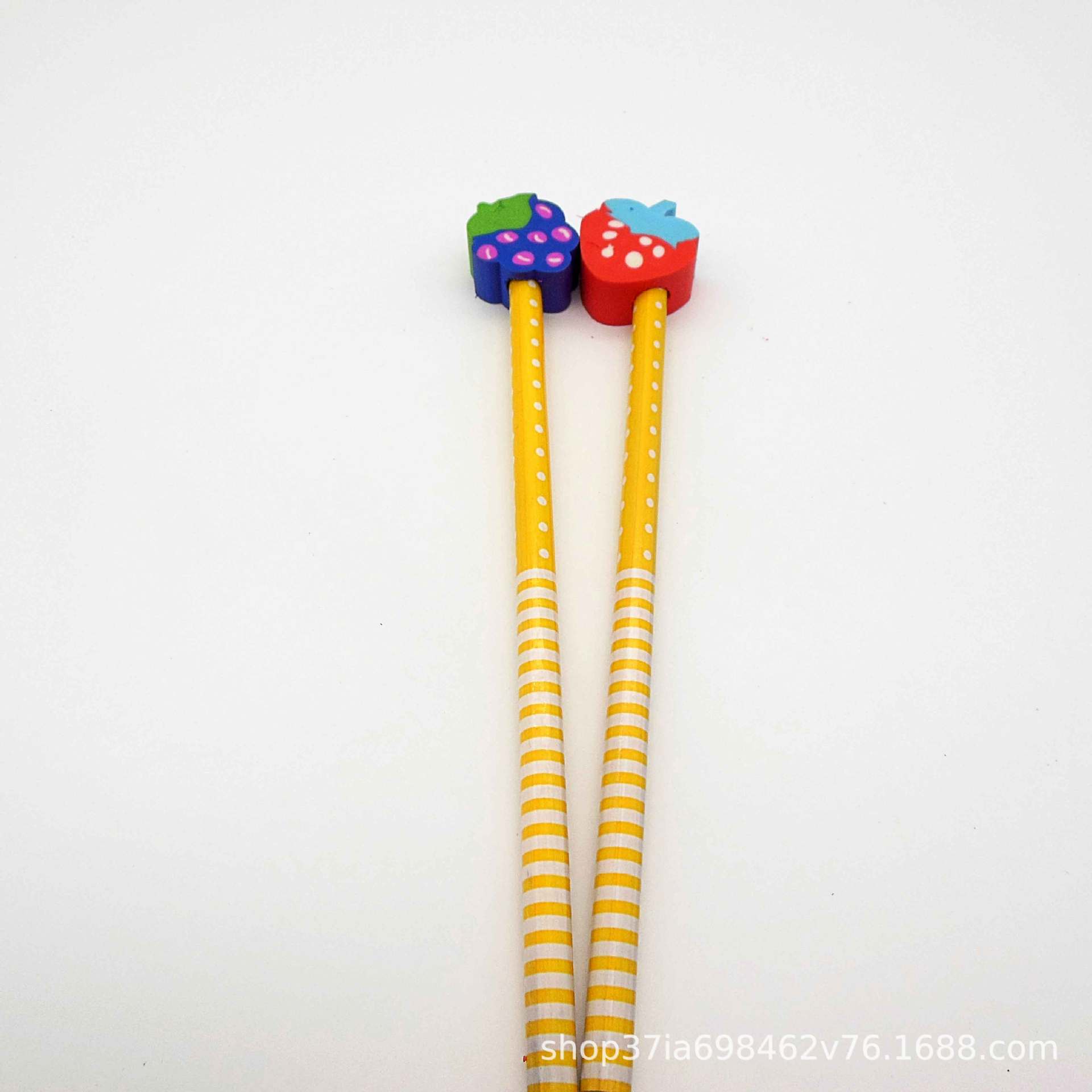 Two fruit pencil eraser Stationery Set School Supplies Children's stationery Two fruit pencil eraser Stationery Set School Supplies Children's stationery