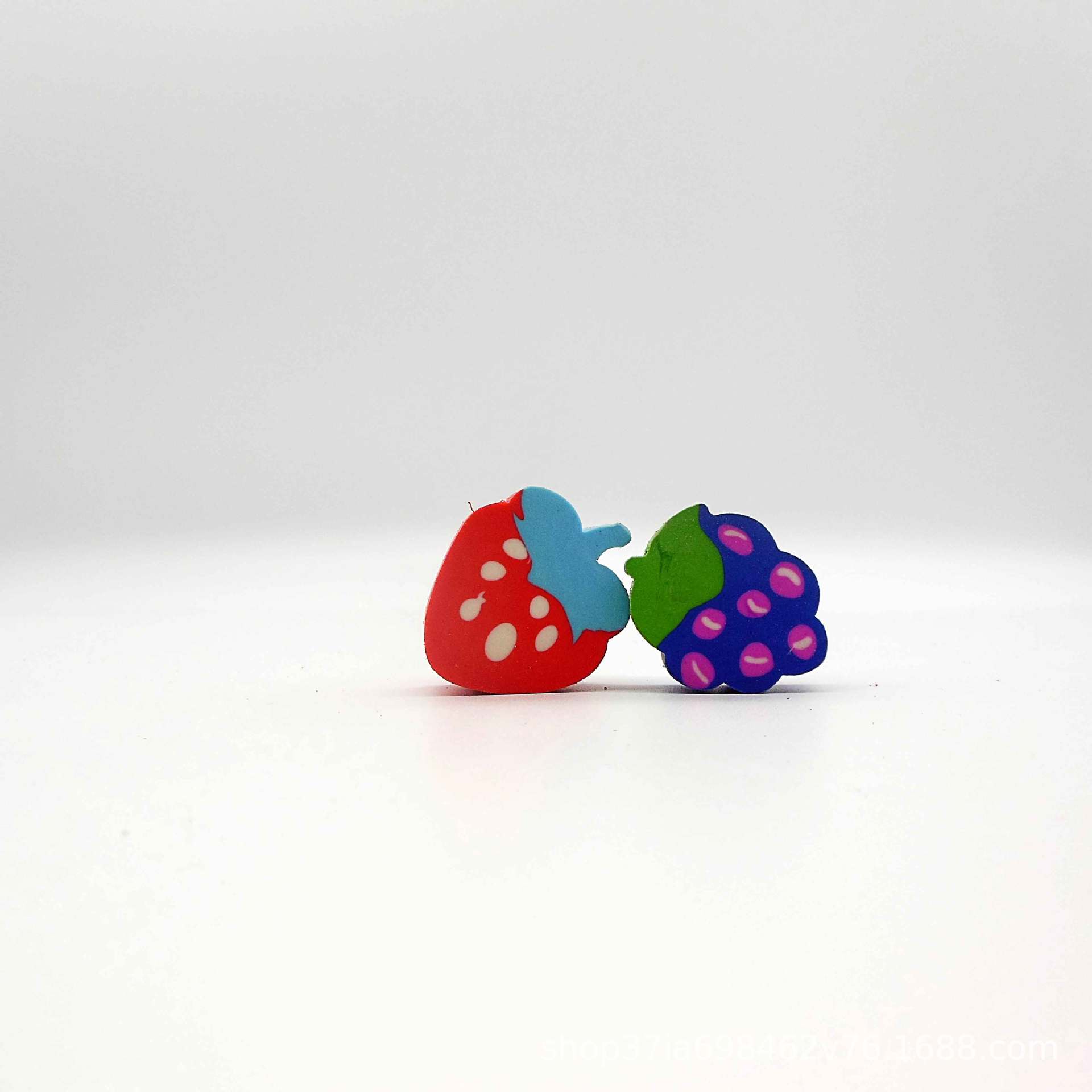 Two fruit pencil eraser Stationery Set School Supplies Children's stationery Two fruit pencil eraser Stationery Set School Supplies Children's stationery