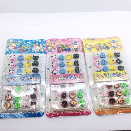Cartoon cute creative animal eraser student game prize xinhong stationery factory direct sales