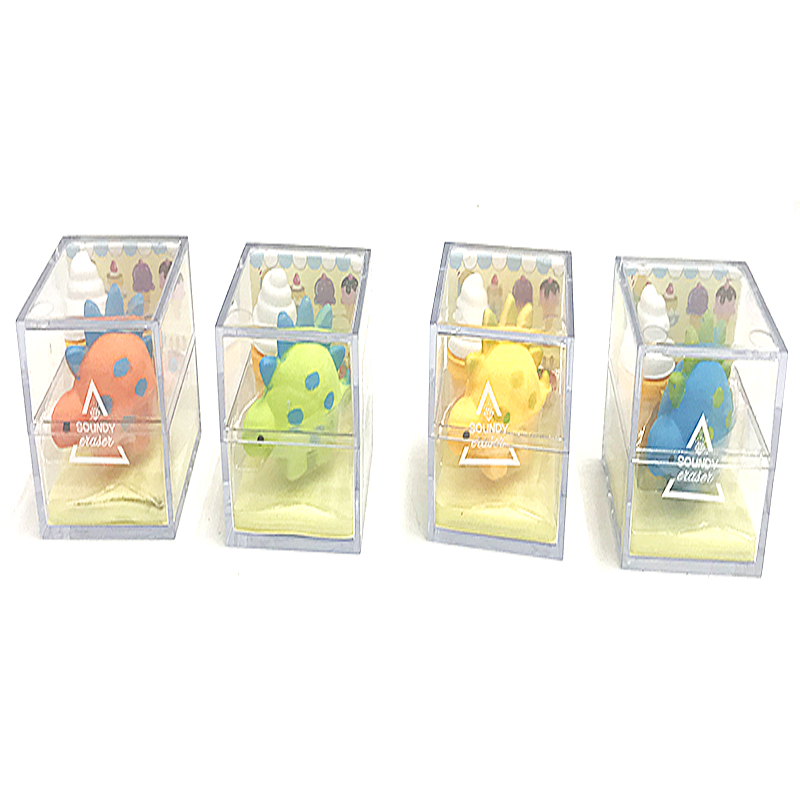 YIWU FABER BAODI Cute Pet Boxed Fun Dinosaur Eraser