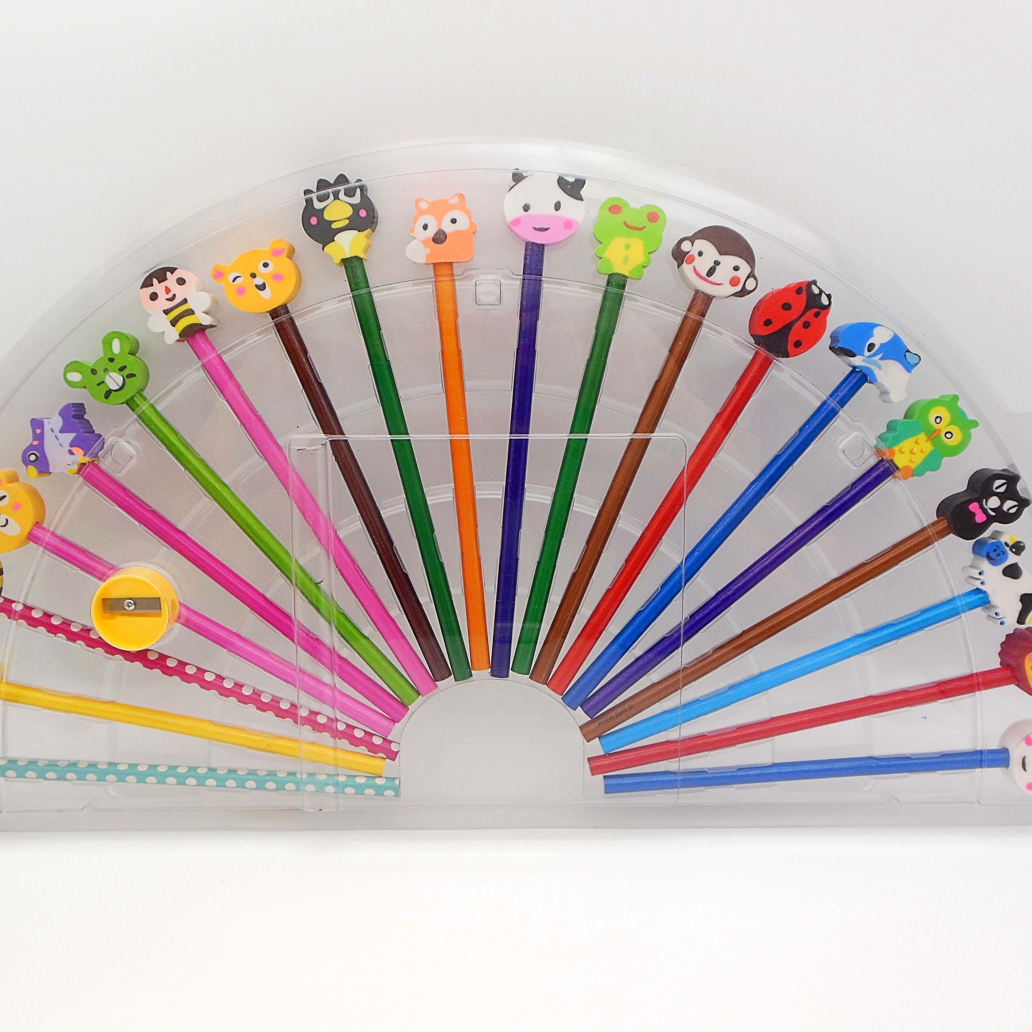 Twenty cartoon eraser with pencil set for kids Twenty cartoon eraser with pencil set for kids