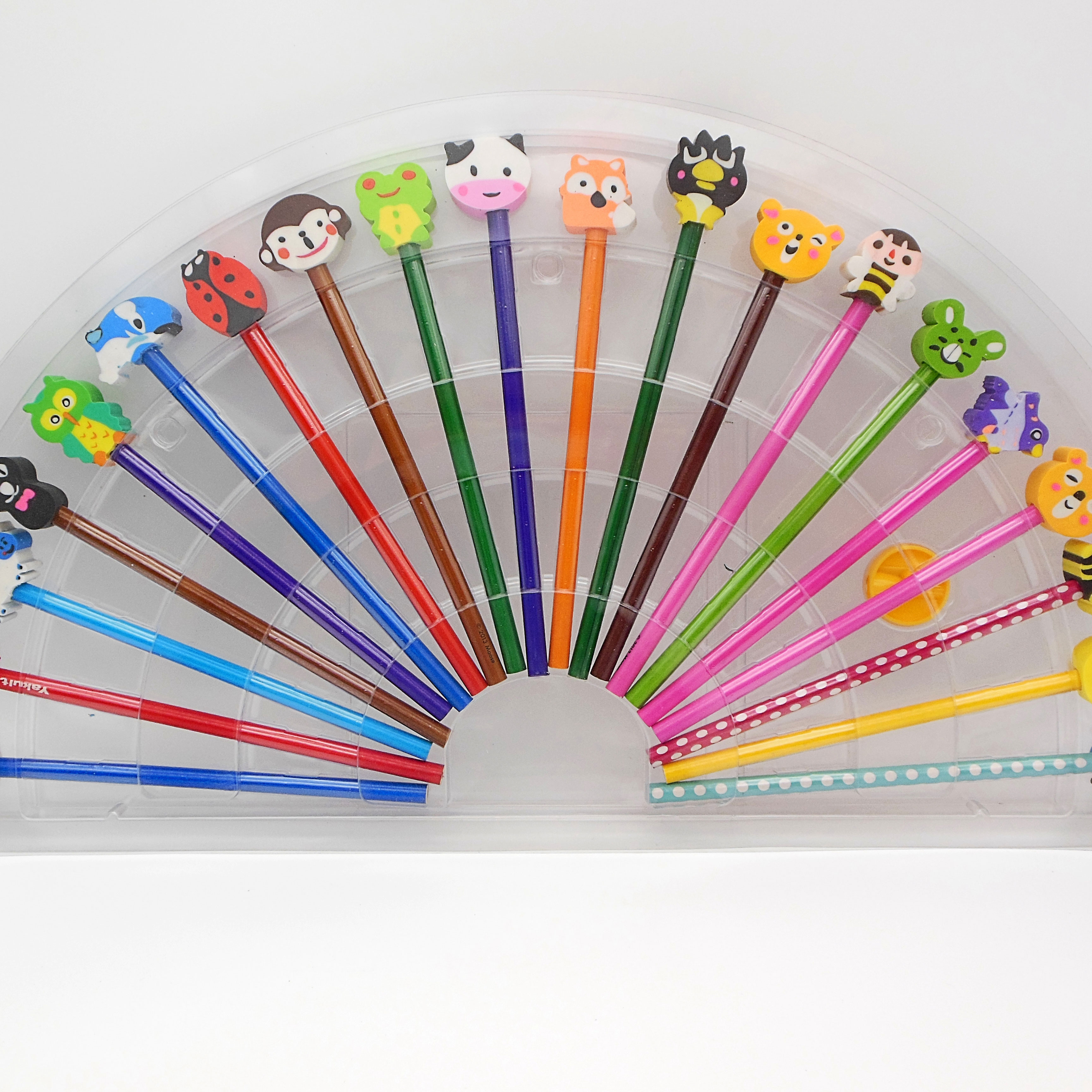Twenty cartoon eraser with pencil set for kids Twenty cartoon eraser with pencil set for kids