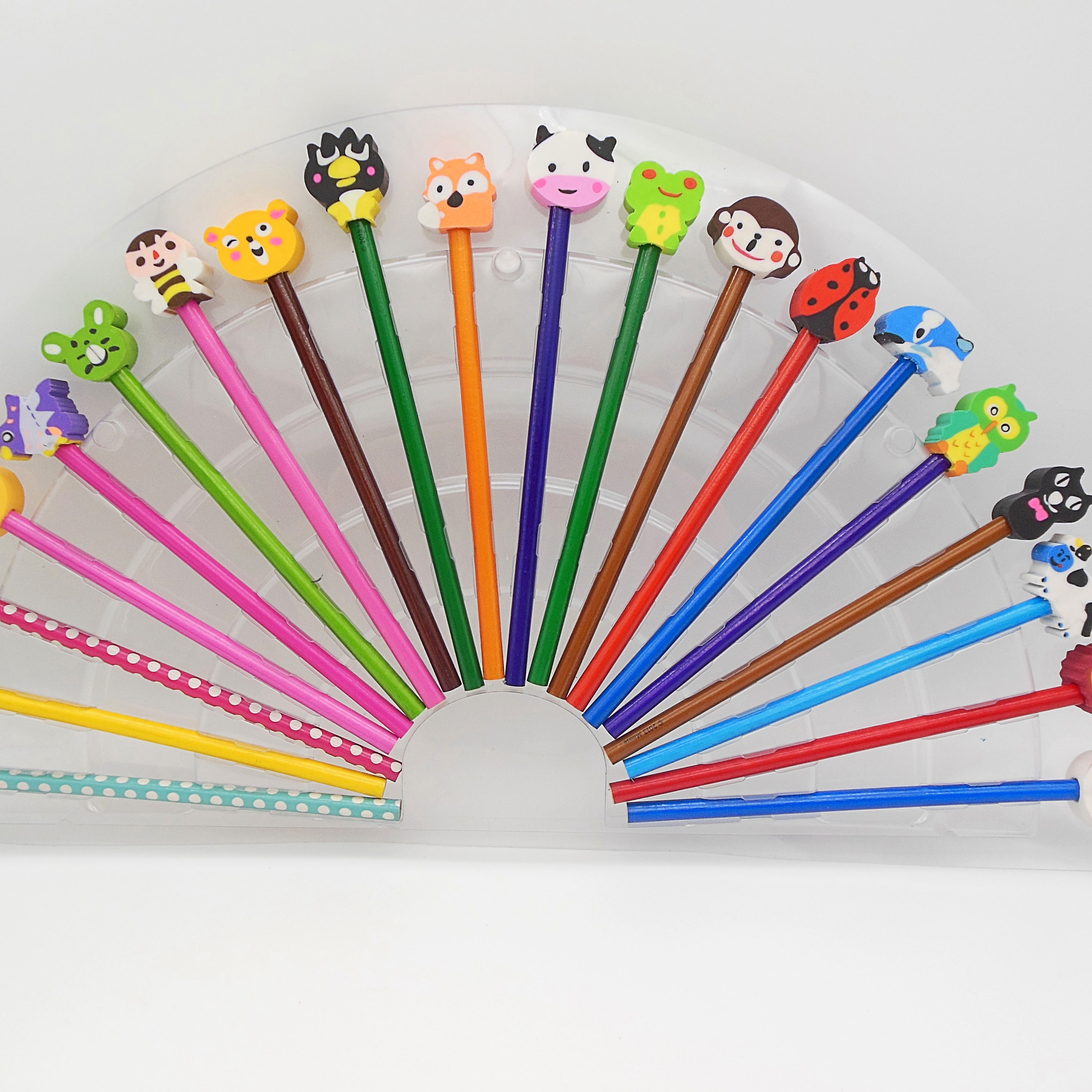 Twenty cartoon eraser with pencil set for kids Twenty cartoon eraser with pencil set for kids