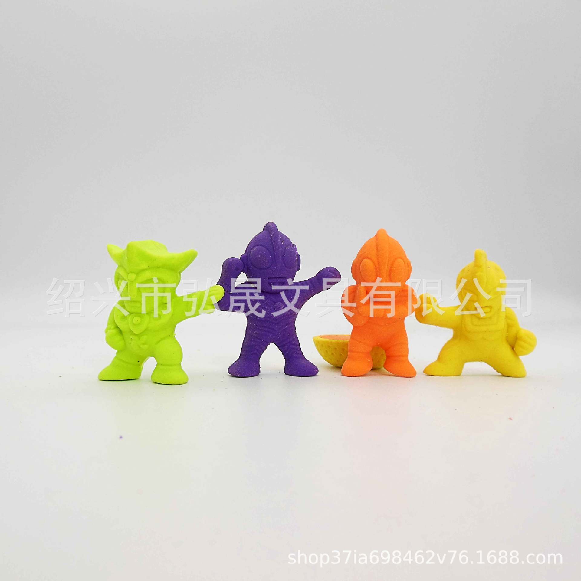 4 manufacturers of multi-color Ultraman series 3D eraser stationery sets 4 manufacturers of multi-color Ultraman series 3D eraser stationery sets