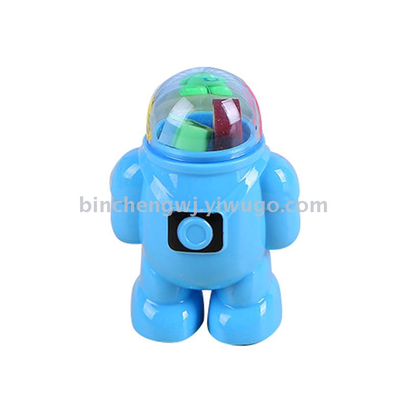 Astronaut pencil eraser cartoon pencil sharpener single-hole pencil sharpener student stationery Astronaut pencil eraser cartoon pencil sharpener single-hole pencil sharpener student stationery