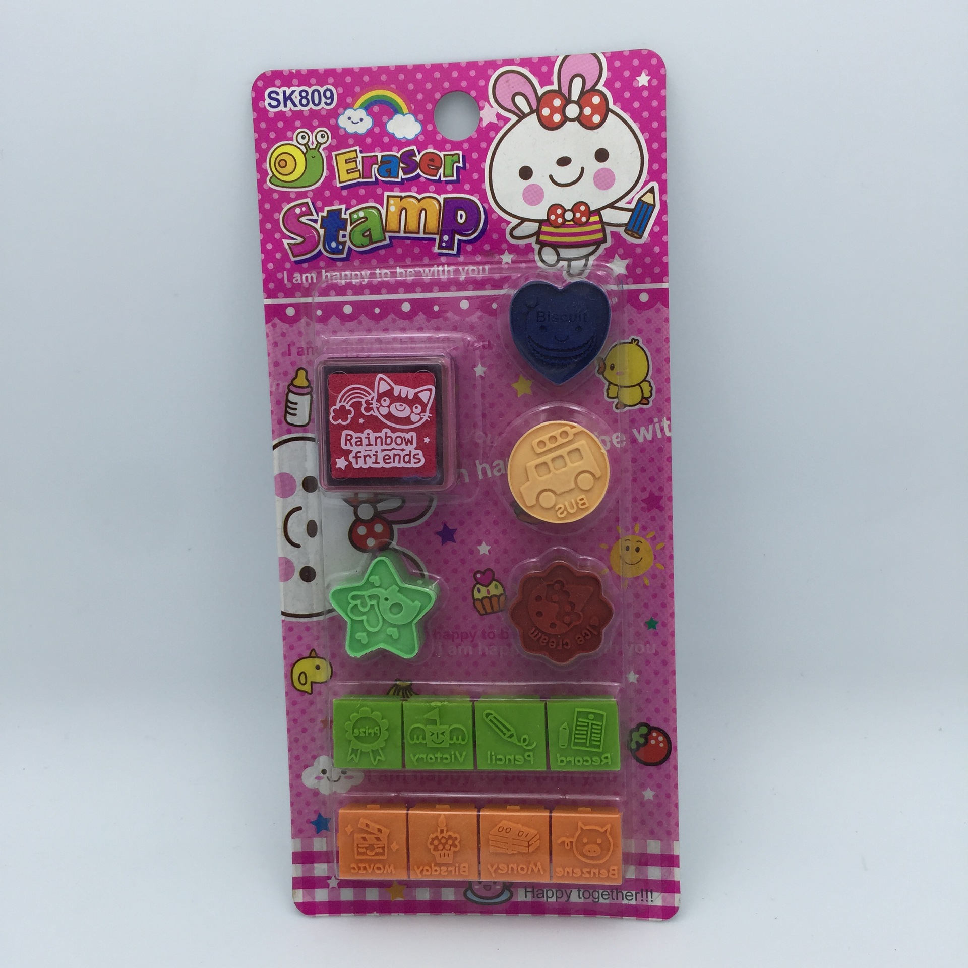 Animal seal eraser for children learning supplies birthday gift for students