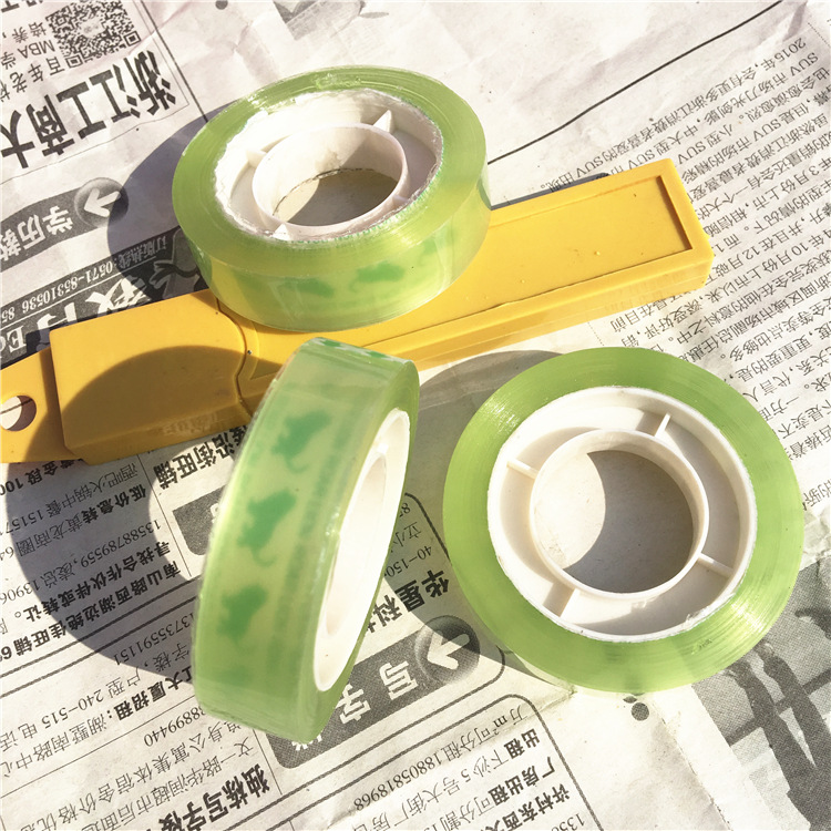 2 Yuan Small Goods 3 Pack Small Transparent Tape Student Office Stationery Tape Yiwu One Yuan Two Yuan Distribution 2 Yuan Small Goods 3 Pack Small Transparent Tape Student Office Stationery Tape Yiwu One Yuan Two Yuan Distribution