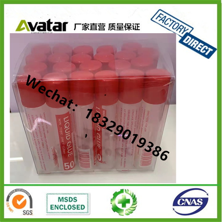 Stationery Liquid Glue Student Medium Strong Glue Office Supplies 50ml Transparent Liquid Glue Transparent Tape