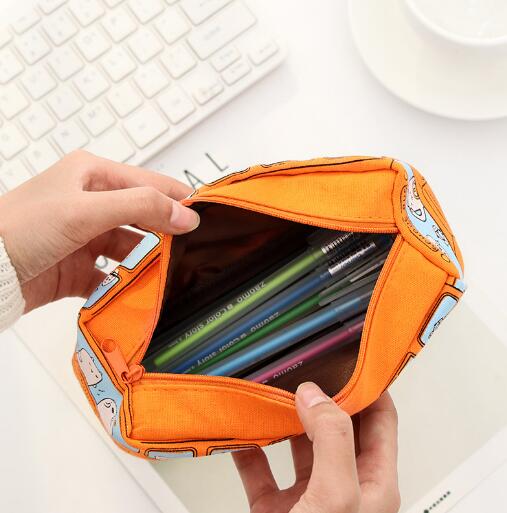 Our cartoon student Pencil-bag Animal Large capacity Branch-box canvas pencil-box Our cartoon student Pencil-bag Animal Large capacity Branch-box canvas pencil-box