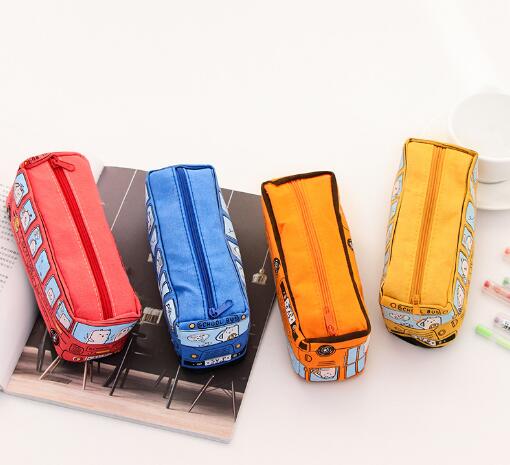 Our cartoon student Pencil-bag Animal Large capacity Branch-box canvas pencil-box Our cartoon student Pencil-bag Animal Large capacity Branch-box canvas pencil-box