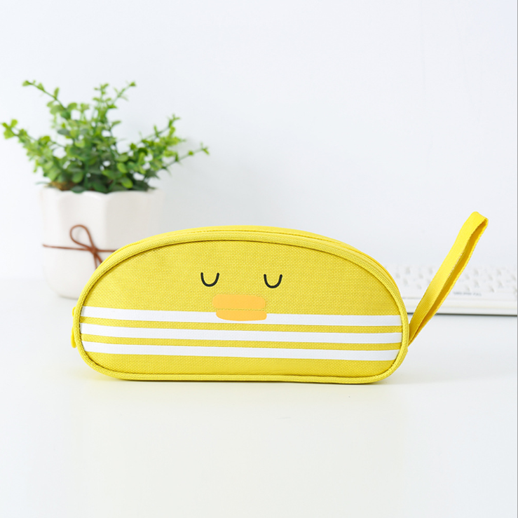 New pencil Bag Oxford cloth pencil bag stationery bag large capacity pencil-box writing case student storage box