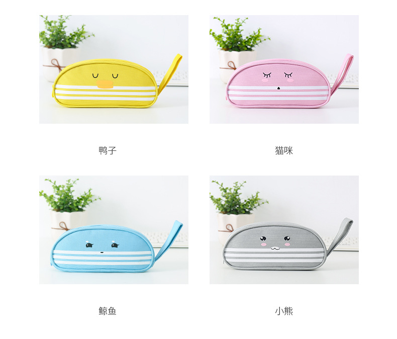 New pencil Bag Oxford cloth pencil bag stationery bag large capacity pencil-box writing case student storage box New pencil Bag Oxford cloth pencil bag stationery bag large capacity pencil-box writing case student storage box