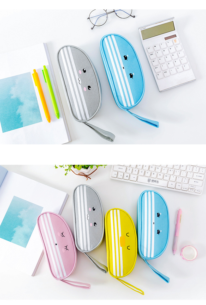 New pencil Bag Oxford cloth pencil bag stationery bag large capacity pencil-box writing case student storage box New pencil Bag Oxford cloth pencil bag stationery bag large capacity pencil-box writing case student storage box