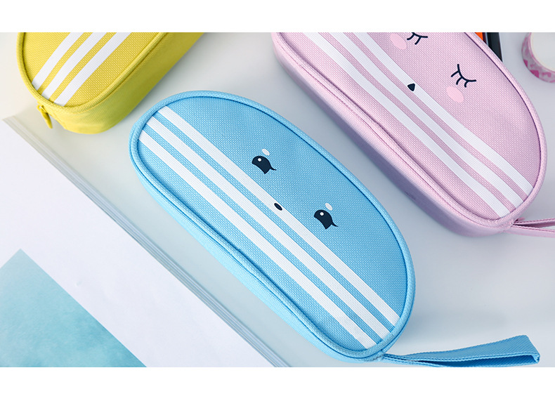 New pencil Bag Oxford cloth pencil bag stationery bag large capacity pencil-box writing case student storage box New pencil Bag Oxford cloth pencil bag stationery bag large capacity pencil-box writing case student storage box