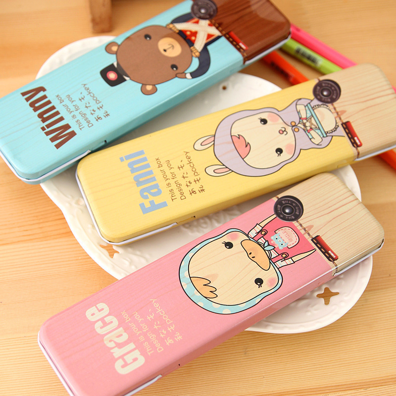 Creative cute cartoon stationery pencil-box children's gifts kindergarten gifts wholesale Creative cute cartoon stationery pencil-box children's gifts kindergarten gifts wholesale