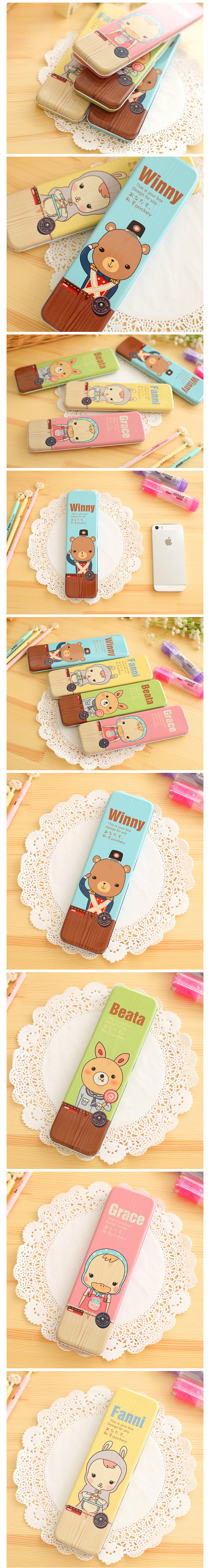 Creative cute cartoon stationery pencil-box children's gifts kindergarten gifts wholesale Creative cute cartoon stationery pencil-box children's gifts kindergarten gifts wholesale
